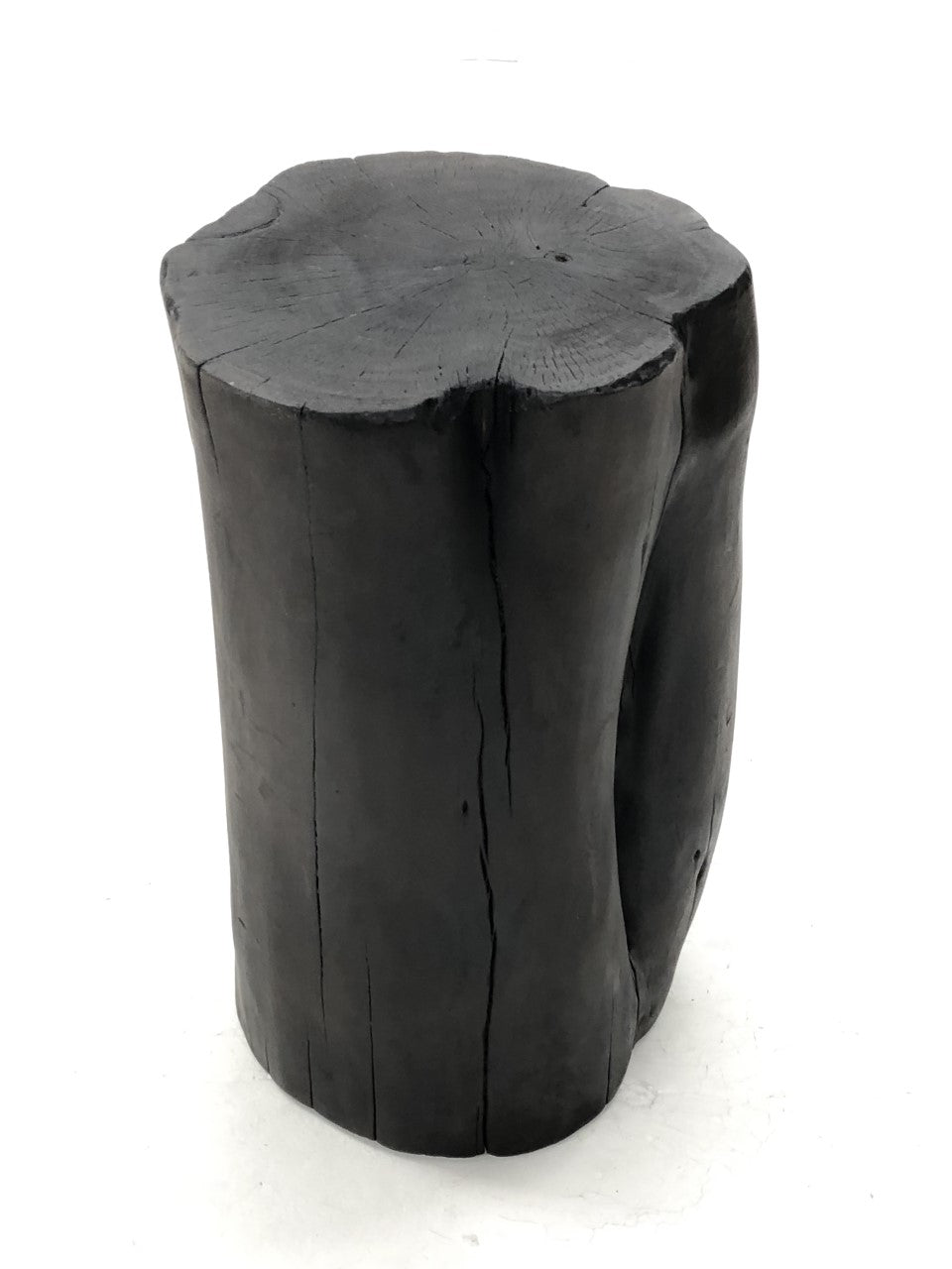 Black stump online side table